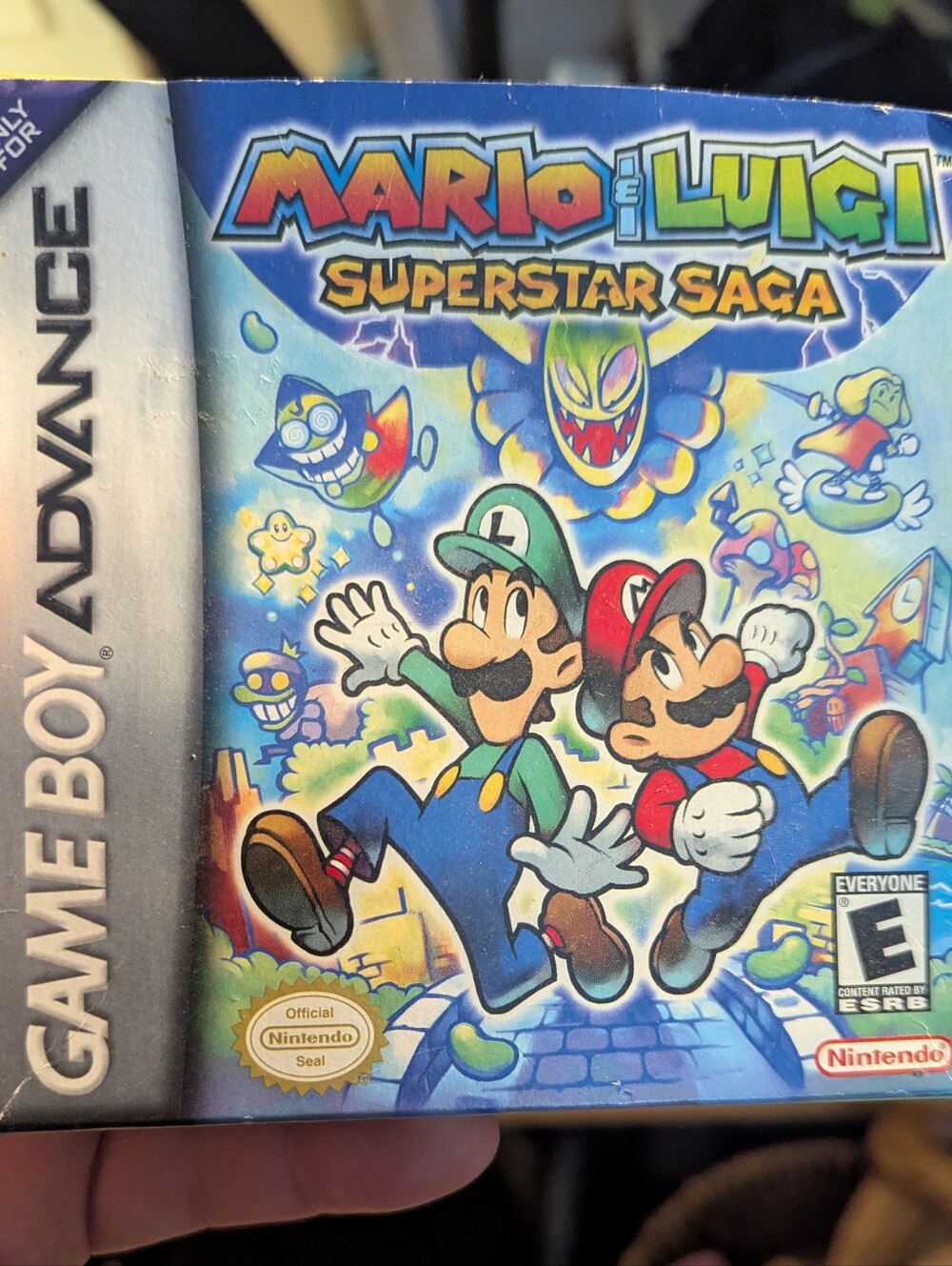 Mario And Luigi Superstar Saga GBA Complete